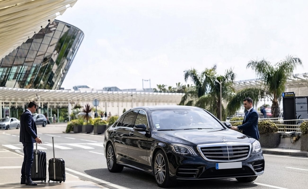 Airport terminal for professional airport limo service